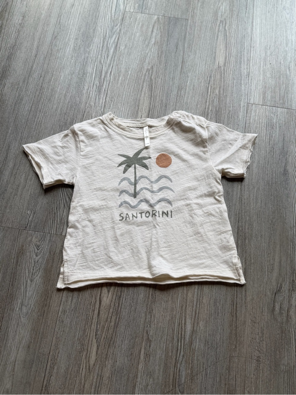 Rylee + Cru 'Santorini' Palm Graphic Tee